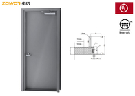 Steel 120 Minute Fire Rated Doors With UL Listed Prime Paint Fireproof Steel Door