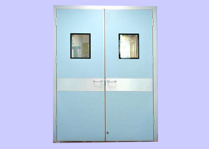 Anti Bacterial Hospital Internal Fire Doors 60/90 Minutes Fire Resistant Baking Paint Finish